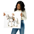 Load image into Gallery viewer, Lamina decorativa Niña a Caballo
