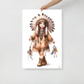 Load image into Gallery viewer, laminas infantiles indios y vaqueros
