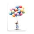 Load image into Gallery viewer, Lamina infantil Niño con Globos
