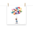 Load image into Gallery viewer, Lamina infantil Niño con Globos
