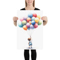 Load image into Gallery viewer, Lamina infantil Niño con Globos
