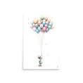 Load image into Gallery viewer, cuadro infantil niño con globos
