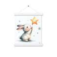 Load image into Gallery viewer, Bunny and Star poster hanger
