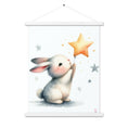 Load image into Gallery viewer, Bunny and Star poster hanger
