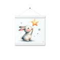 Load image into Gallery viewer, Bunny and Star poster hanger
