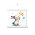 Load image into Gallery viewer, Bunny and Star poster hanger
