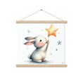 Load image into Gallery viewer, Bunny and Star poster hanger
