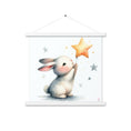 Load image into Gallery viewer, Bunny and Star poster hanger
