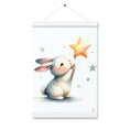 Load image into Gallery viewer, Bunny and Star poster hanger
