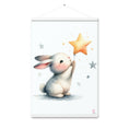 Load image into Gallery viewer, Bunny and Star poster hanger
