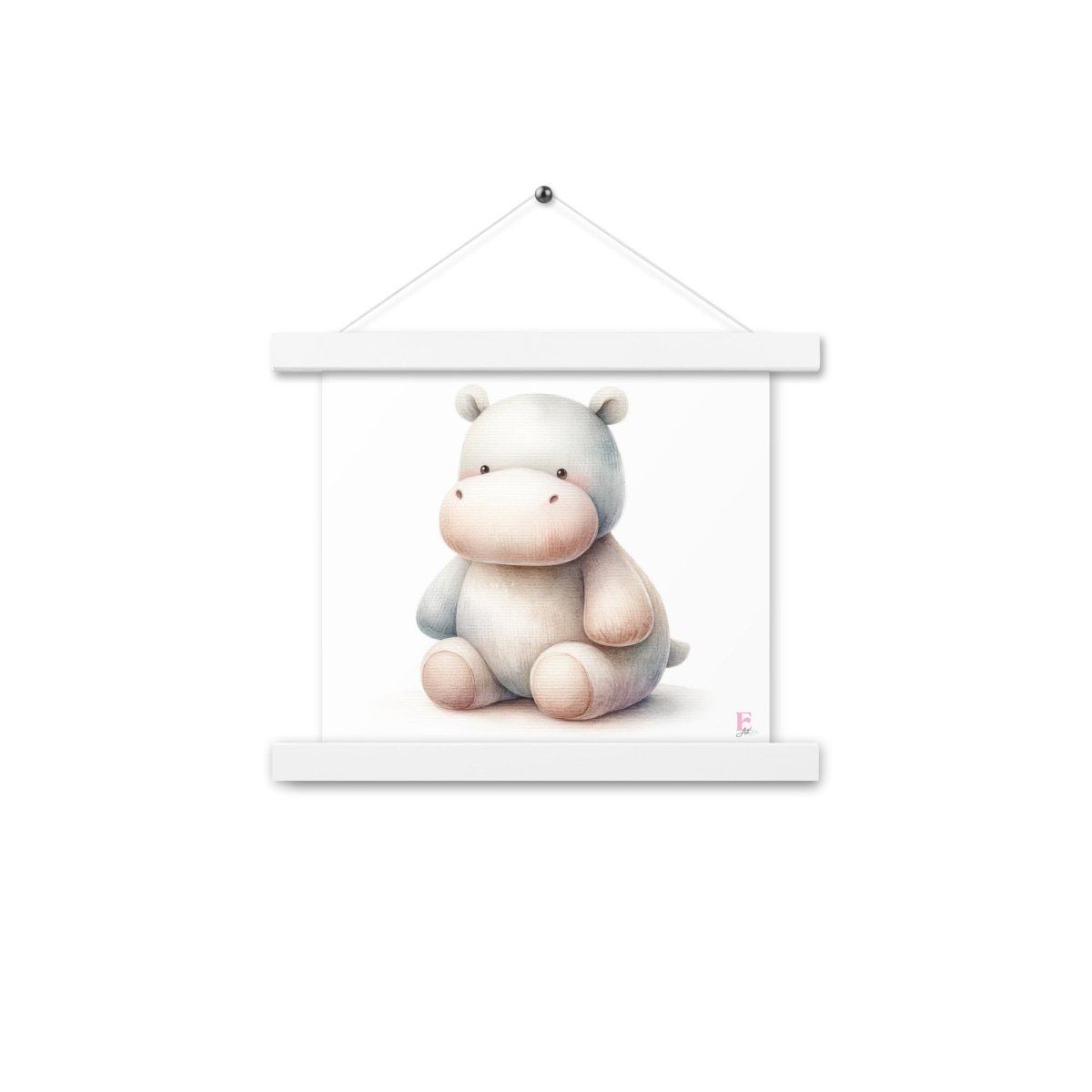 Poster colgador Hipopotamo Peluche