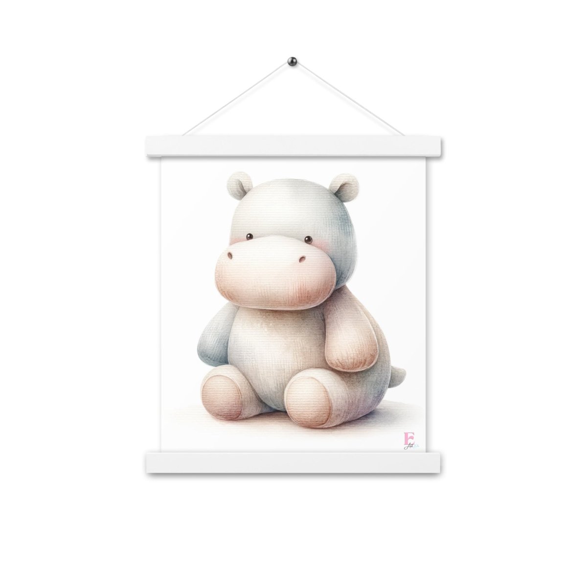 Poster colgador Hipopotamo Peluche