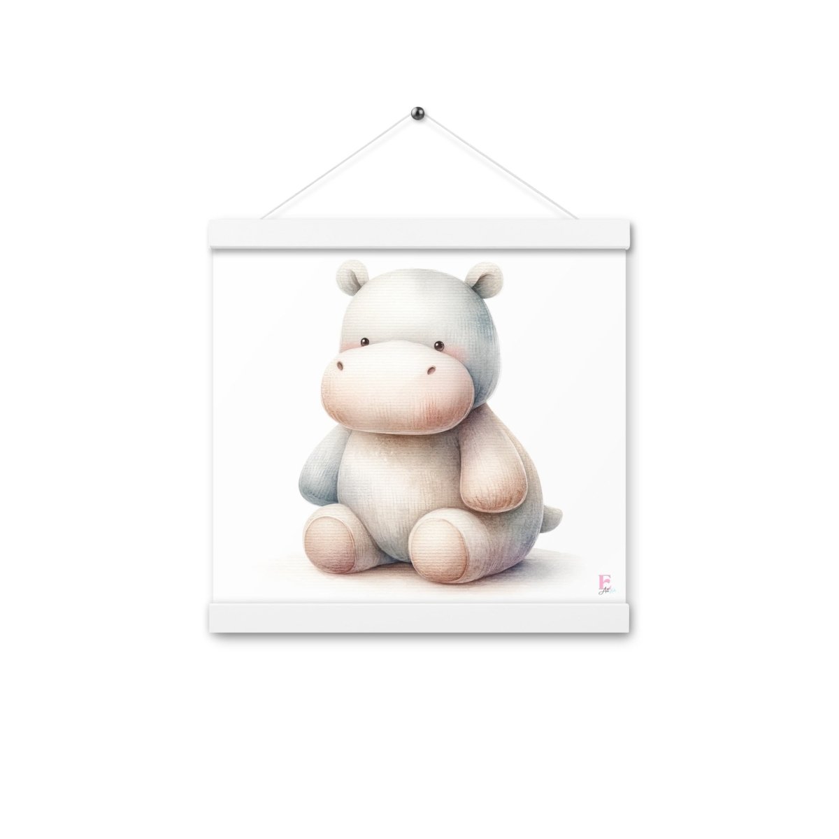 Poster colgador Hipopotamo Peluche