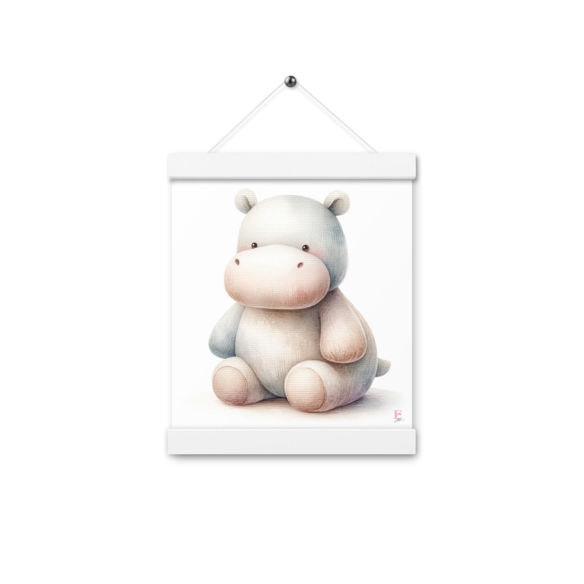 Poster colgador Hipopotamo Peluche