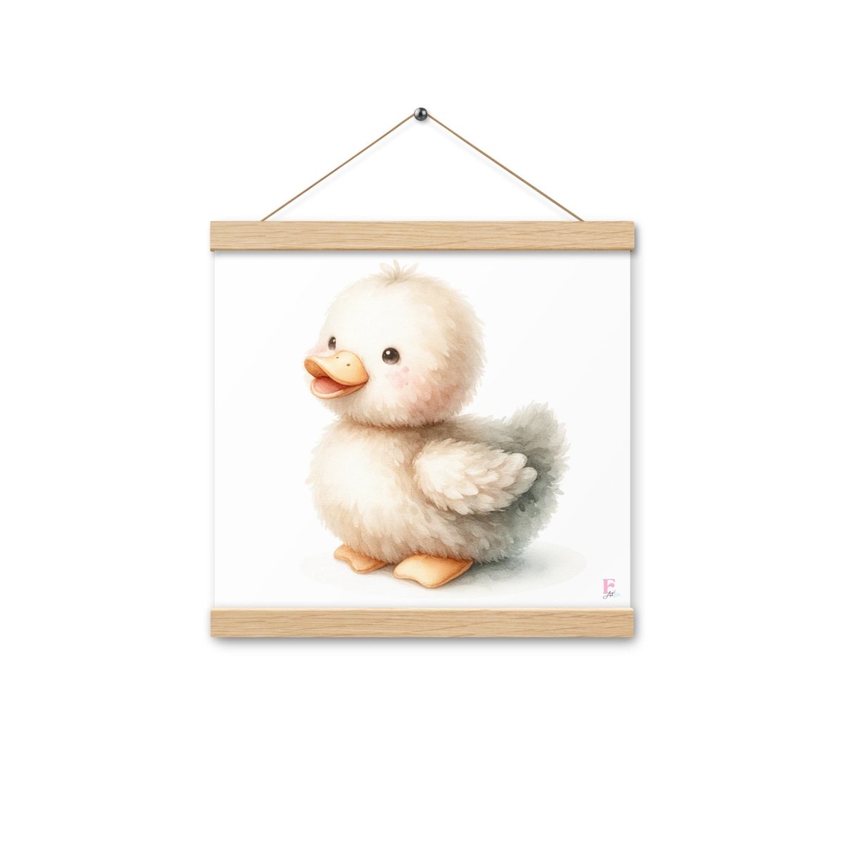 Poster colgador Patito peluche