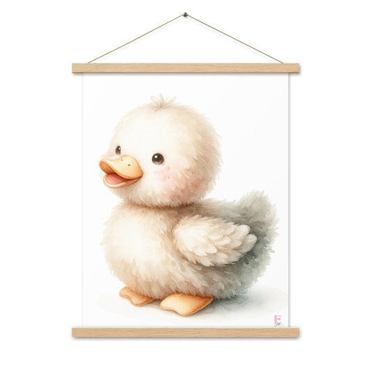 Poster colgador Patito peluche