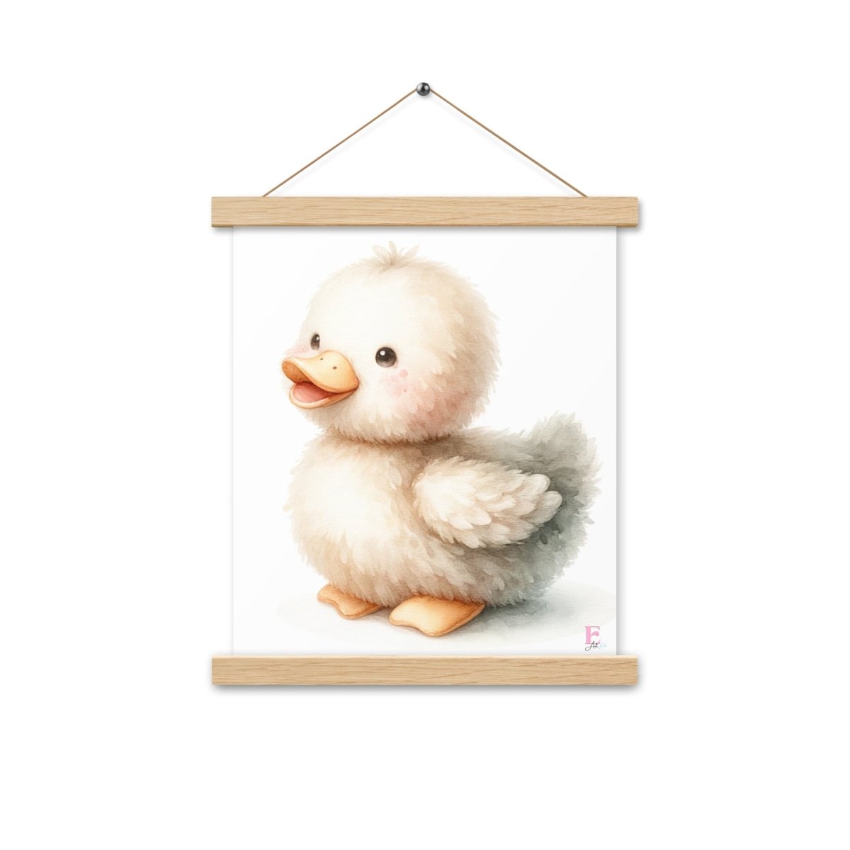 Poster colgador Patito peluche