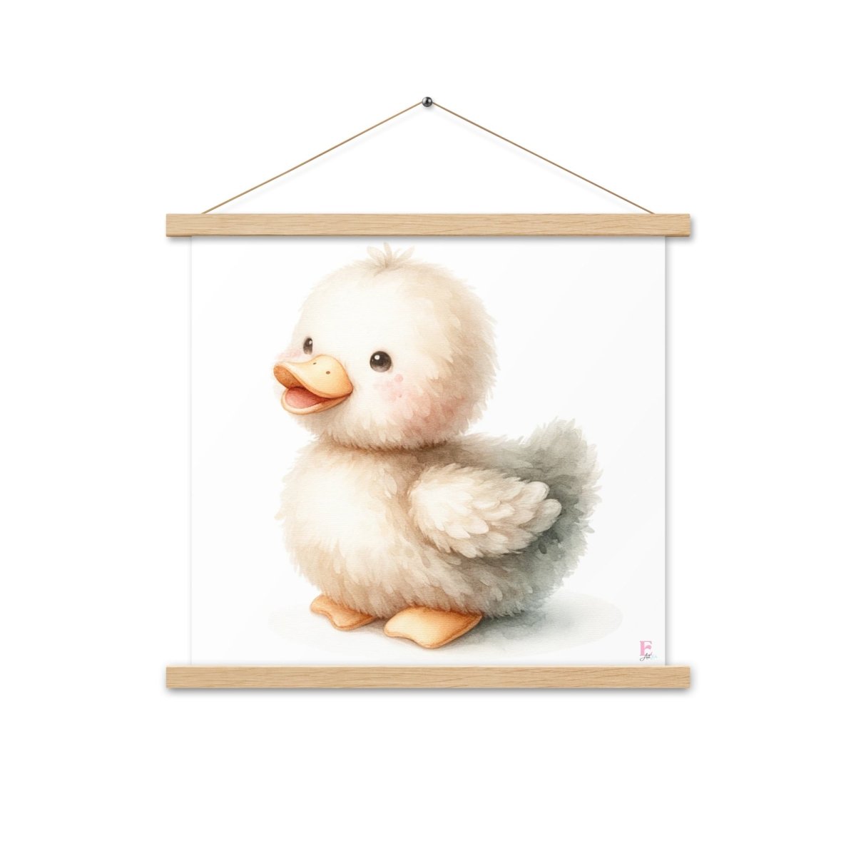 Poster colgador Patito peluche